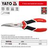 YATO Industrial Needle Nose & Diagonal Cutting Pliers Combo with Wire Strippers
