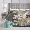 Dazai Bungo Stray Dogs   Blanket Quality Warm  Bedding Throws Autumn Kids Adult Bedroom Fluffy Bedspread