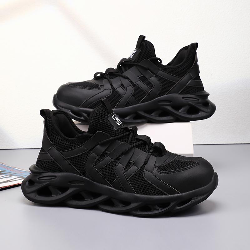 Mens Casual Breathable Steel Toe Covers Work Safety Shoes Summer Tooling Security Boots Worker Designer Safe Footwear Protection