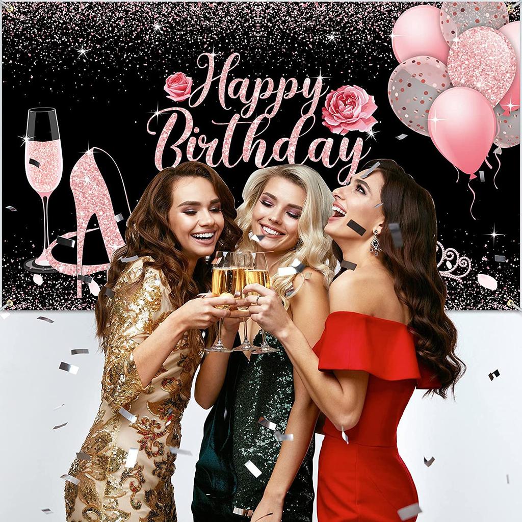 Poster Per 60° Compleanno, Decorazione Per Festa Di Compleanno, 60° Compleanno, Per 60° Compleanno, Decorazione Per Festa Di 60° Compleanno, Sfondo Fotografico, Per Ragazze, Ragazzi, Donne, Uomini