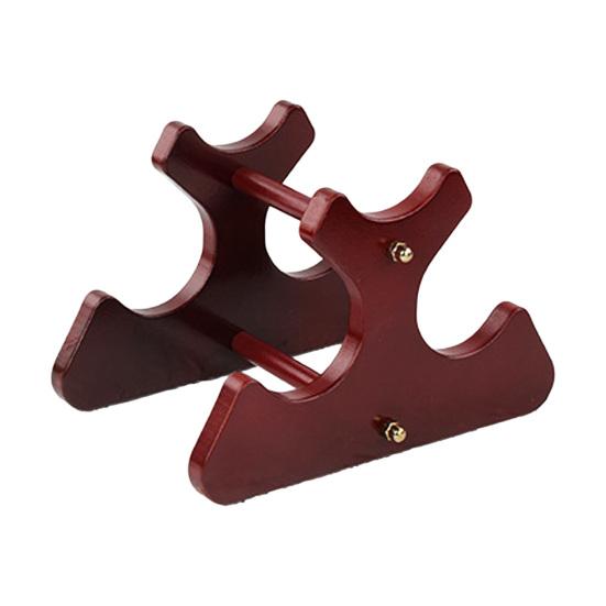 Wooden Wine Rack Bottle Holder Glass Hanger for Countertop Rustic Stand with Farmhouse B