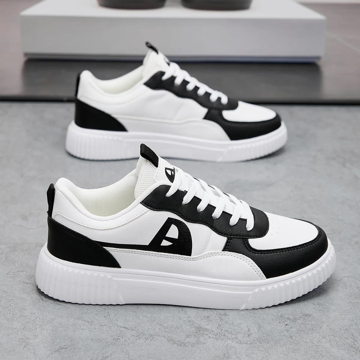 

New White Women S Casual Skateboard Sneakers Fashionable Outdoor Walking Tennis Shoes For Men And Women Sports Running Footwear 37
