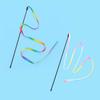 Cat Toys Cat Teaser Stick Bite-resistant Ribbon Long Rod Ribbon Fairy Pet Self-hi Boredom Relieving Artifact Cat Products Daquan