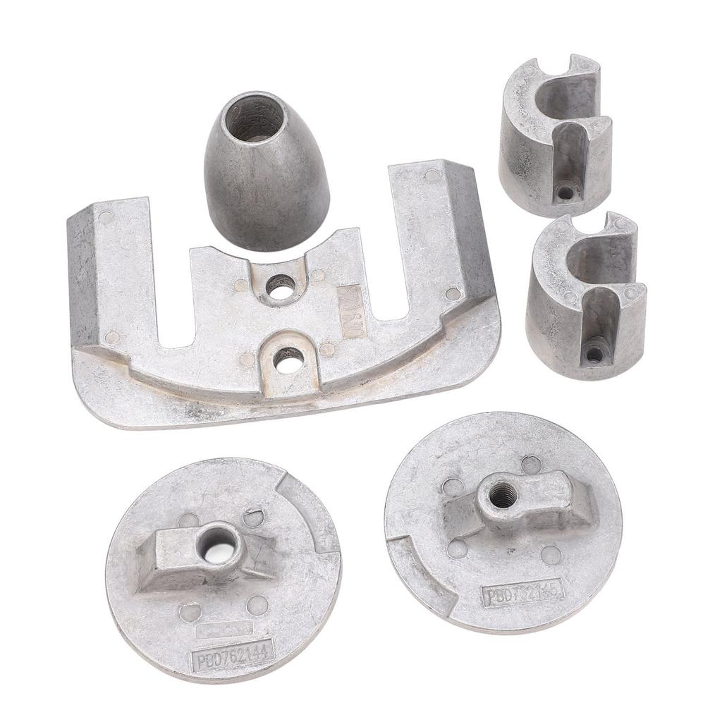 Marine Aluminum Anode Kit CMBRAVO3KITA Oxidation Resistant High Strength Boat Anode Kit Replacement for Bravo III