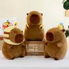 New Kapibala Bee Capybara Plush Toys Children's Birthday Gift Capybara Doll Bee Doll