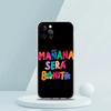 For iPhone 18 15 16 14 13 12 mini 11 Pro Max XS X XR SE 7 8 Plus Silicone Clear Cover Letter Print Kangaroo Luxury Phone Case