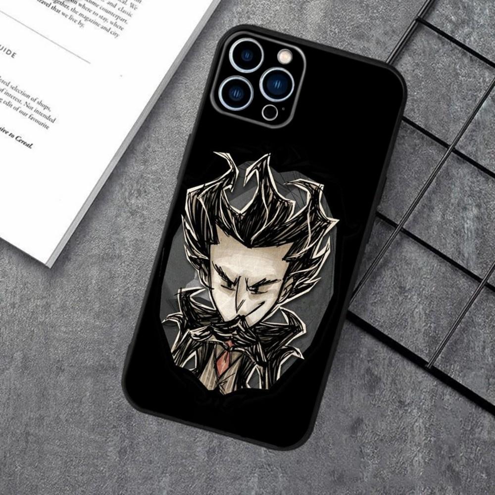

Game Don T S-Starve Phone Case For Apple iPhone 15,14,13,12,11,XS,XR,X,8,7,Pro,Max,Plus,mini Silicone Black Cover iPhone12PROMAX