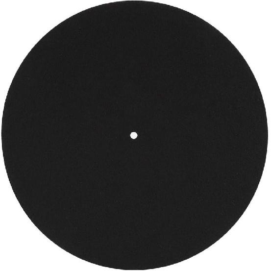 

2 pcs 12 inch Turntable Platter Mat Record Players Turntable Home Disc Protective Non-Slip Mat Replacement Accessories