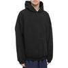 Balenciaga Back Logo Popover Hoodie 'Black' Men's 674986TLV971069