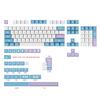 138 Keys PBT Keycaps DA Profile DYE SUB Personalized Fruit Yogurt Game Keycap For  MX h Mechanical Keyboard