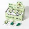 1/3 Stück Niedliches Tragbares Mini Avocado Erdbeere Karotte Kunst Universalmesser Express-Box Messer Papierschneider Bastelverpackungswerkzeuge