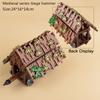 Medieval Military Castle Siege Machines Building Blocks Battering Ram Bonfire Catapults Weapons Rack Armor Helmets Bricks Toys