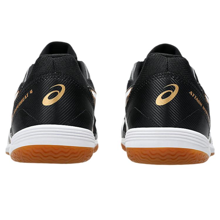 Asics Attack Hyperbeat 4 Minimalist Comfortable Fashionable Trendy Durable Functional Low-Top Table Tennis Shoes Men Sneaker Black White 1073A056-001