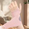 Muñequera deportiva ultrafina para aliviar el dolor del túnel carpiano, artritis, tendinitis, muñequera elástica de compresión para mano derecha e izquierda
