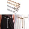 Style Metal Waist Chain For Women With Pearl Buckle Trendy Hip Hop Jewelry