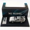 MJ 1/64 Alloy Car Model Back To Future Time Machine DeLorean12  DMC 12 DMC-12 Precision Model