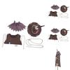 Halloween The Wizard Of Oz Leprechaun With Polyester Fabric Fantasy Cosplay Dress For Themed Parties
