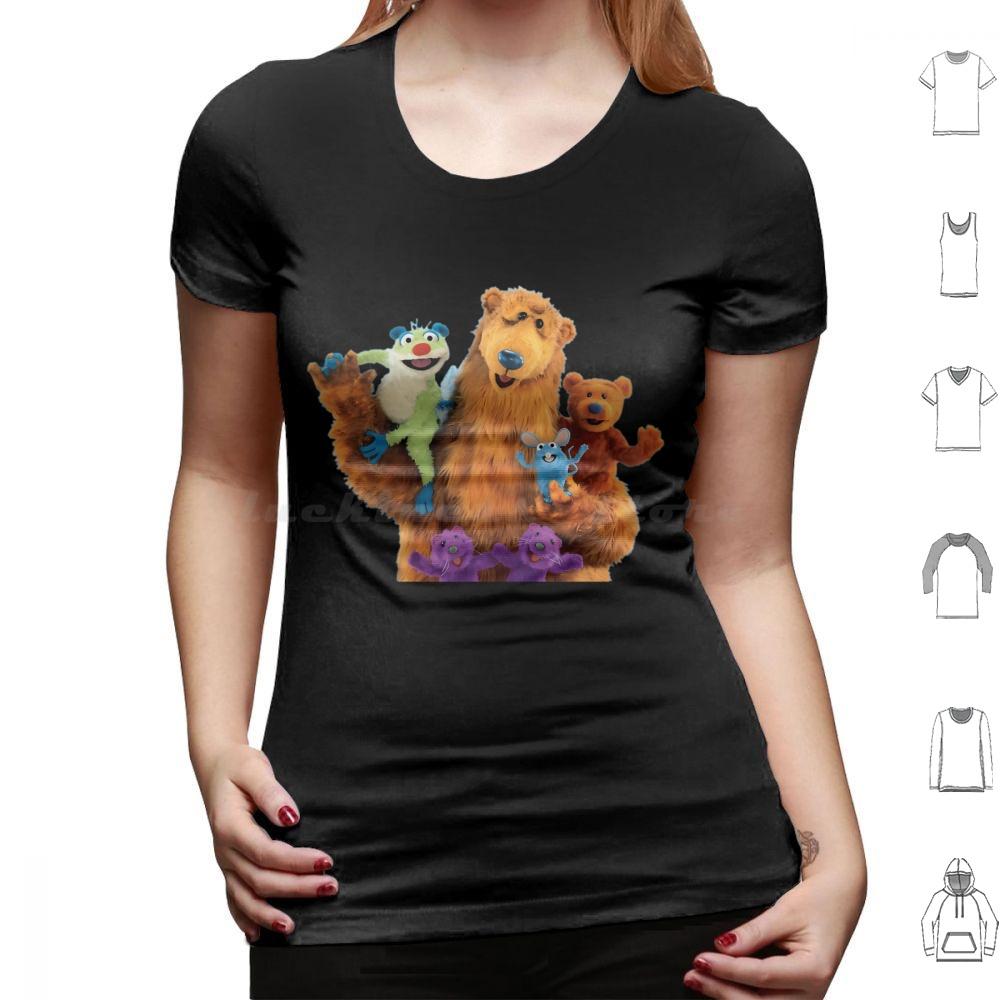 Bear And Friends T Shirt  Cotton Cool Tee Bear In The Big Blue House Bear Nella Grande Blu Bear En La Gran Azul 90 Cartoon