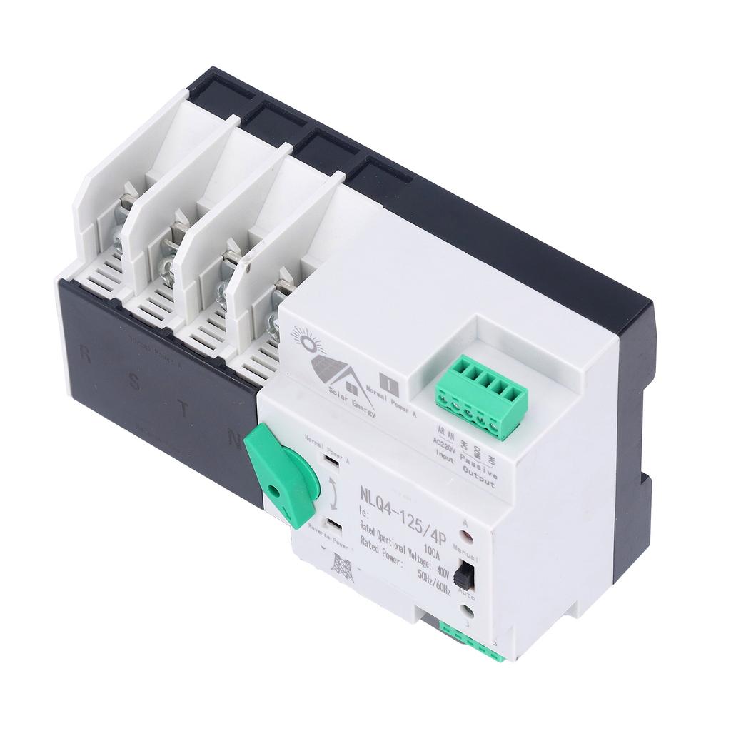Comutator de transfer automat cu dublă putere, controler rapid cu circuit milisecundă NLQ4?1254P 100A 220V