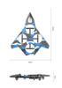 Drop-Resistant Four-Axis Remote Control Drone - Fighter Jet Design, Fixed-Height Flip Function, Children's Toy Aircraft.