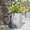 VidaXL Hexagon Planter 46x40x45 Cm Galvanized Steel, Flower Planter, Patio Planter, Garden Planter, 851118