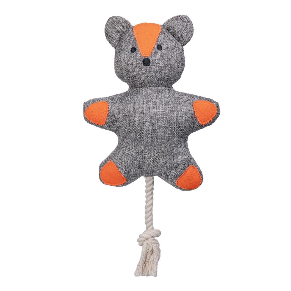Manufacturer Rope Plush Squeaky Pet Product Dog Chew Toy (as the picture,as picture)