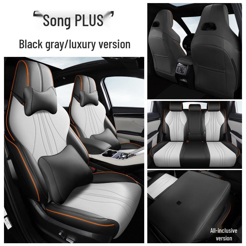 Neues BYD Song Pro Autositzkissen-Set - Premium-Leder, Originaldesign