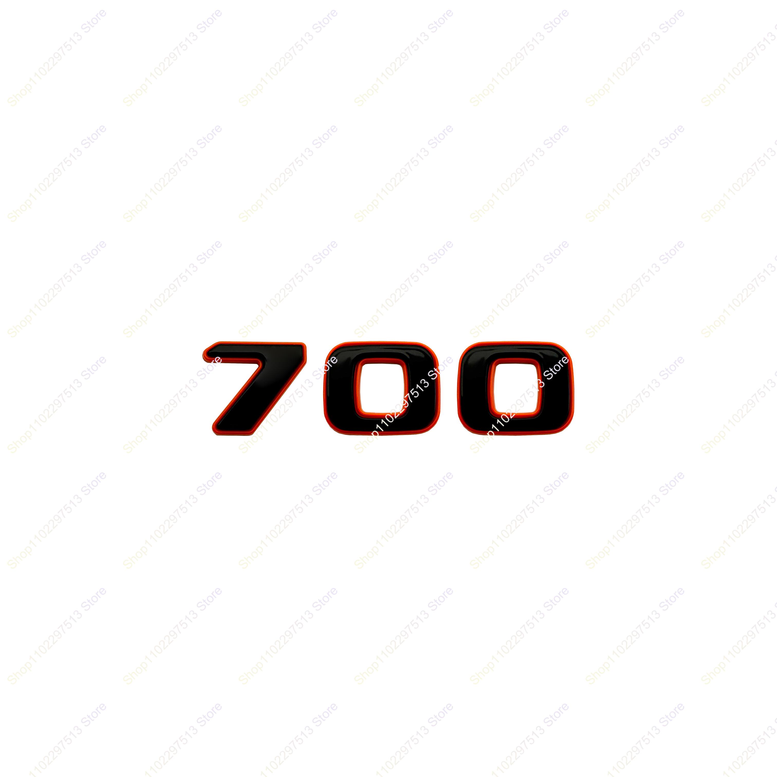 

New Color Blocking Orange Green 900 800 700 EDITION Nameplate Badge Emblem For BRABUS Car Badge Styling Trunk Logo Sticker
