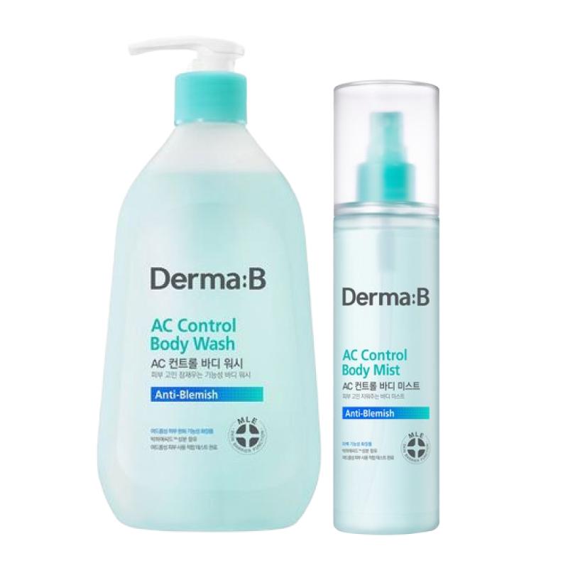 DERMAB AC Control Trouble Care Body Set (Body Wash 420ml + Body Mist 200ml)