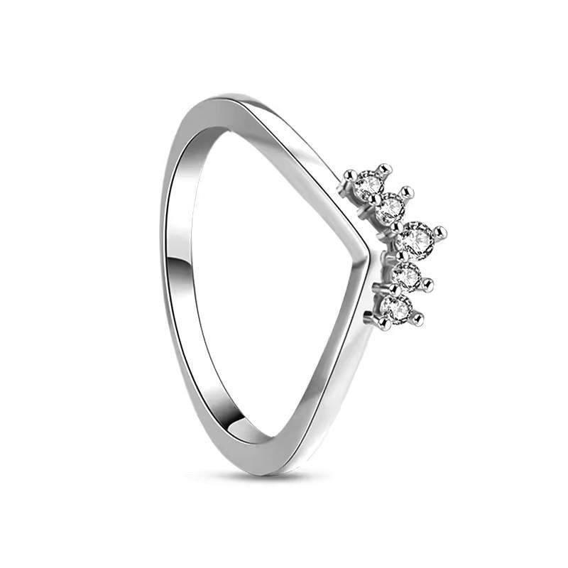 2025 New S925 Silver Family Tree Garland Crown Ring Suitable For Valentine's Day Women's Gift DIY High Jewelry Fashion Jewelry