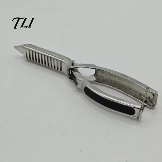 Kitchen Meat Preparation Tool Rib Membrane Removal Tool, Stainless Steel Prep Clamp, BBQ Pork Peeler for Beef And Lamb Durable Cooking Utensil