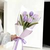 Hotová květina z čističe dýmek Ruční výroba Konzervovaný umělý tulipán Dárky pro ženy Partnera Výročí Den matek
