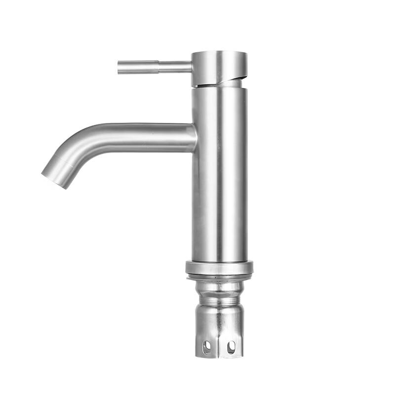 TLXT Stainless Steel Hot & Cold Deck-Mounted Faucet