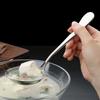 Stainless Steel Soup Spoon Mirror Polished Colander Long Handle Korea Soup Spoon Deep-headed Tablespoon for Kitchen Flatware