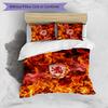 Set Lenzuola Stampato Middlesbrough Football 3 Pezzi, Comodo Set Copripiumino per Camera da Letto Amico della Pelle