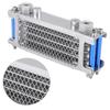 65ML Motorcycle Oil Cooler Radiator System Kit Fit For Honda CB CG 100CC-250CC Engine With Left Bottom Filter Cap