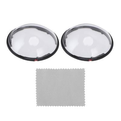 2 Piezas Protector de Lente para Cámara de Acción Apto para Cámara de Acción Insta360 X4 Protector de Lente de Vidrio Templado de Alta Transparencia