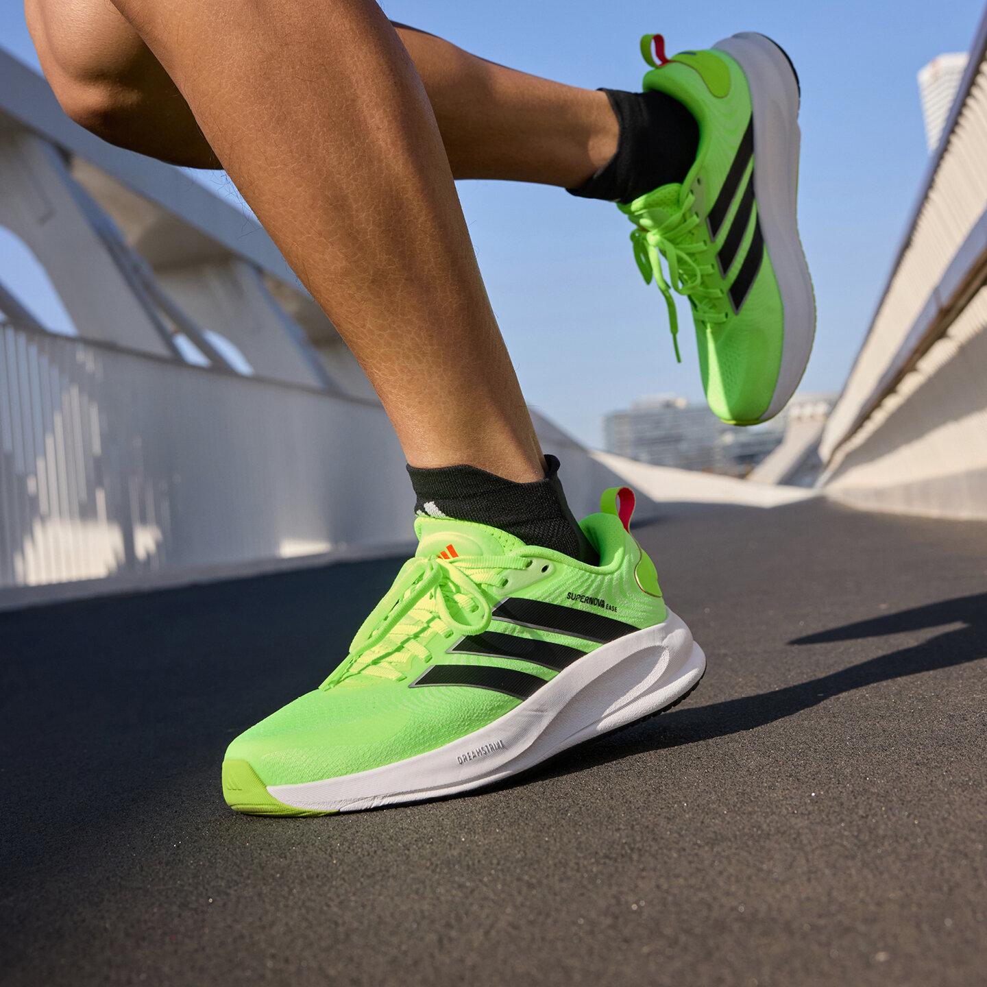Adidas SUPERNOVA EASE 2 Breathable Running Shoes Men s Lemon 40