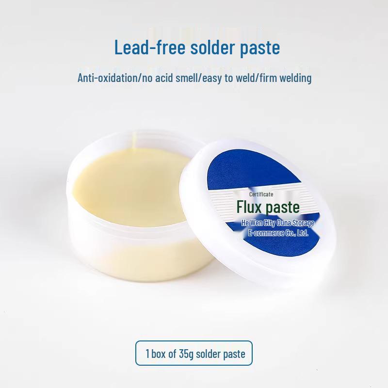 

Получите 3 коробки флюса паяльной пасты с канифолью без отмывки для легкого лужения и пайки