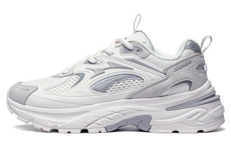 Li Ning Aurora 2K Нескользящие Низкие Повседневные Кроссовки Женские Серые AGCT108-1 37