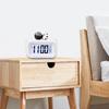 Fashion Desktop Multi-functional Clock  Cute Cartoon LED Screen Desktop Electronic Alarm Data Time Calendar For Bedrooms Heavy