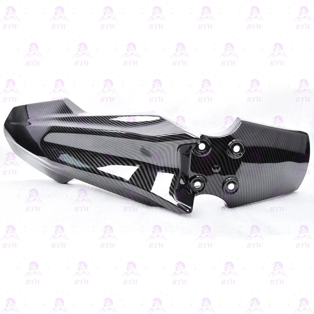 For Surron Ultra Bee Carbon Fiber Water Transfer Front Headlight Fender Headlight Cover Headlight Mudguard for SurRon Motorcycle