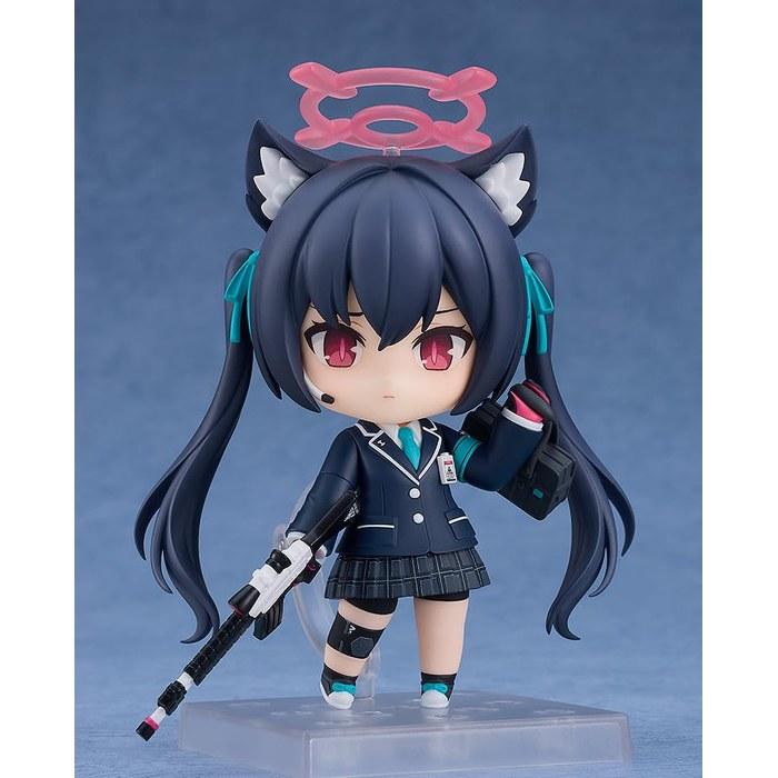 Nendoroid Blue Archive Kuroi Serika 1/8 Scale Figure Multicolor 3.8 inches