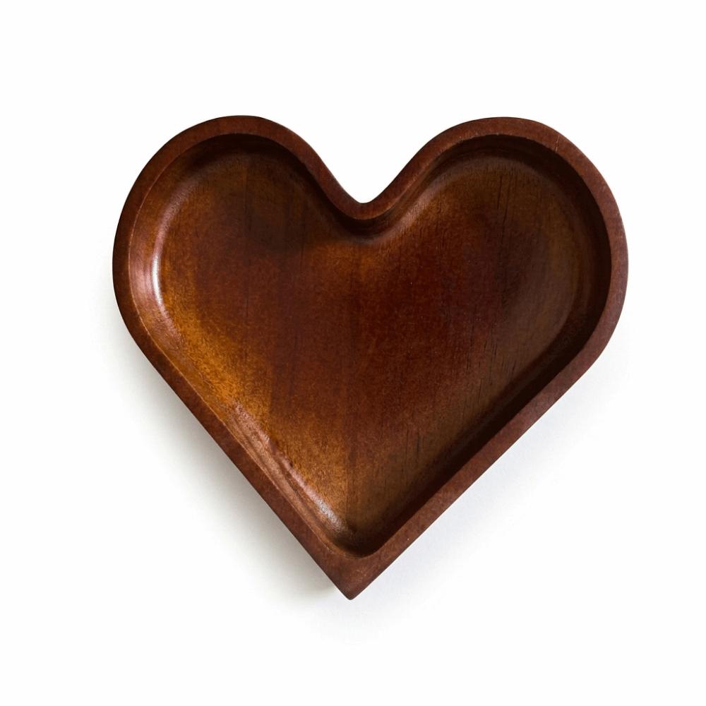 Smooth Serving Platter Heart Outline Decorative Plate Sturdy Snack Storage Tray Dessert Display