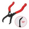 Professionelle Heavy Duty Metall-Ausdrückzange 30 Grad Druckstiftentfernerzange Druckstiftwerkzeug zur Entfernung von Befestigungselementen