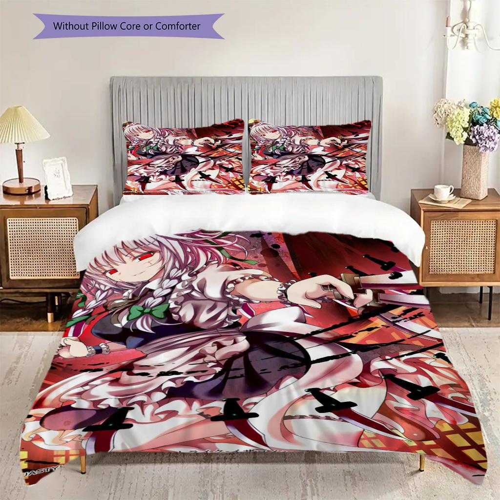 Fantasy Sisters Magical Adventure Bedding 1 Duvet Cover 2 Pillowcase Without Core Bedding Set Duvet Cover And Pillowcase