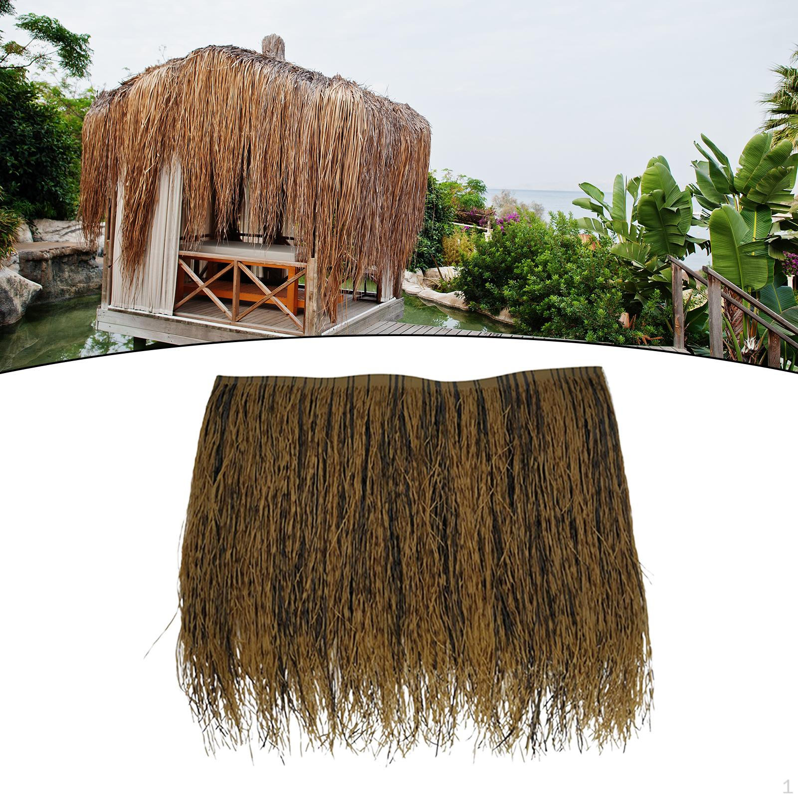 

Рулон пальмовой соломы украшает соломенную кровельную панель, утиную слепую травяную плинтусную крышу для рекламы B Nonflame retardant