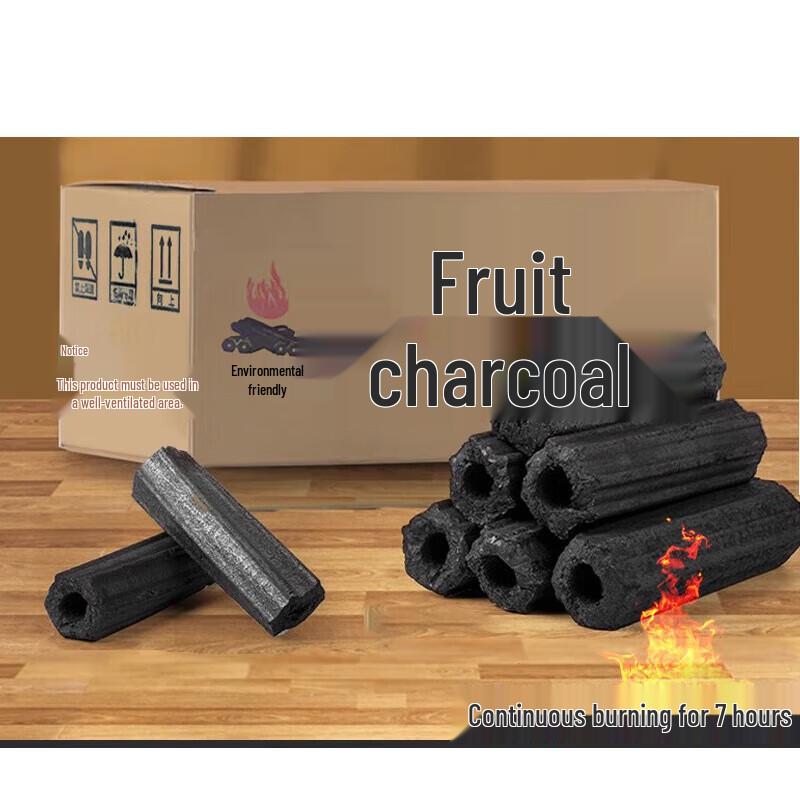 Smokeless Fruit Wood Charcoal Briquettes