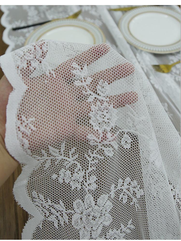 Vintage Lace Table Runner for Special Occasions – Universal Fit Bohemian Style Floral Lace Table Cover