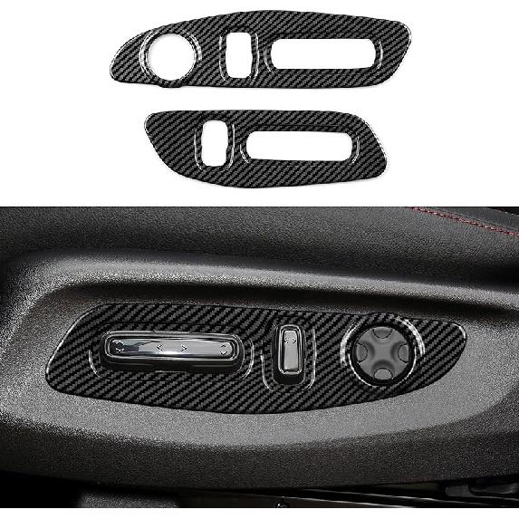 Car Inner Door Handle Armrest Cover Decals for Honda CR-V  2024 Accessories CRV ABS Carbon Fiber Interior Stickers
